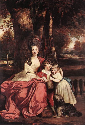 Lady Elizabeth Delme and her Children 1777-80