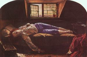 The Death of Chatterton, 1856