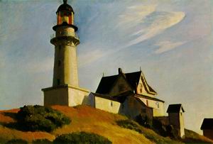 The Lighthouse at Two Lights, 1929