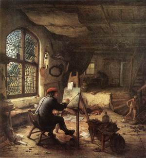 The Painter in His Studio 1663