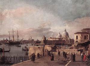 Entrance to the Grand Canal, from the West End of the Molo 1735-40