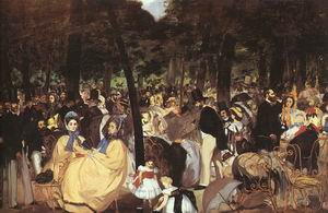 Concert in the Tuileries, 1860-62