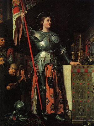 Joan of Arc at the Coronation of Charles VII, 1854