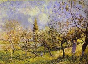 Orchard in Spring - By. 1881