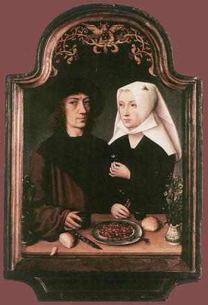 Portrait of the Artist and his Wife 1496