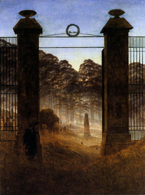 The Cemetery Entrance 1825