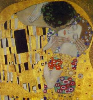 The Kiss 1907-08 (detail)