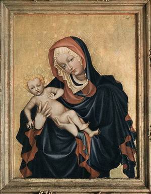 The Madonna of St Vitus Cathedral in Prague c. 1420