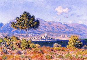 View of Antibes from the Pleteau 1888