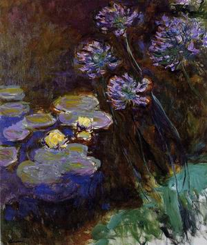 Water-Lilies and Agapanthus 1914-1917