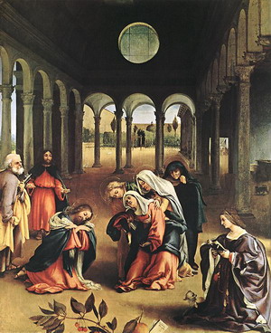 Christ Taking Leave of his Mother 1521