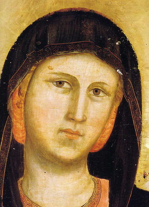 Madonna and Child Enthroned(Detail) c.1295-97