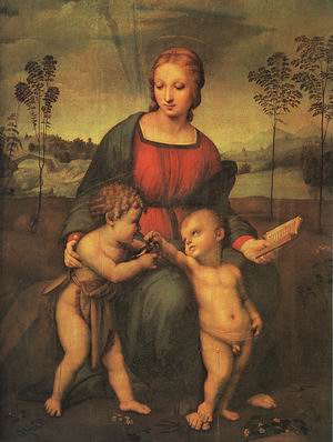 Madonna of the Goldfinch (Madonna del Cardellino), 1505-06