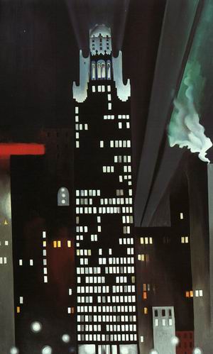 The Radiator Building at Night- New York, 1927