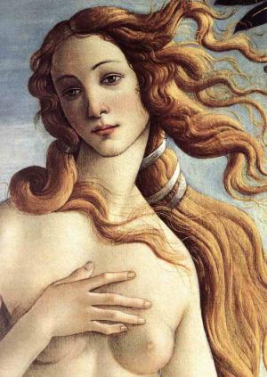 The Birth of Venus (detail) c.1485