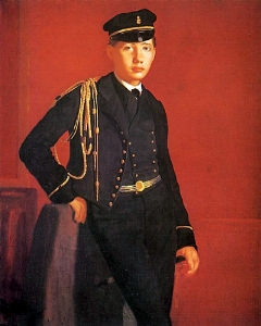 Achille De Gas in the Uniform of a Cadet 1857