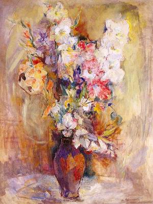 Floral Still-Life in Vase 1940