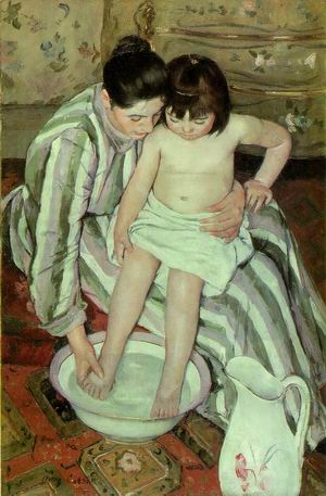 La Toilette (The Bath) c. 1891