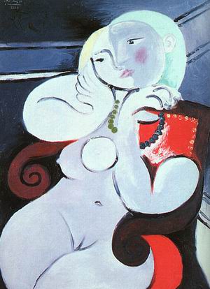 Nude Woman in a Red Armchair, 1932