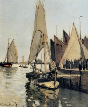 Sailing Boats at Honfleur 1866