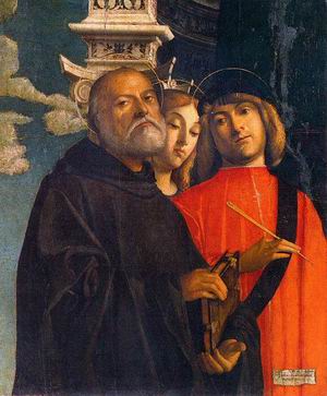 Saints Benedict, Thecla, and Damian 1497