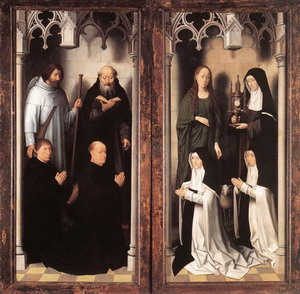 St John Altarpiece (closed) 1474-79