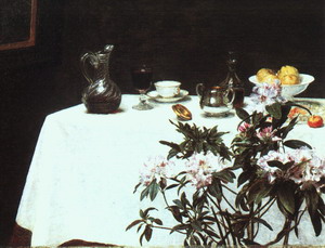 Still Life The Corner of a Table 1873