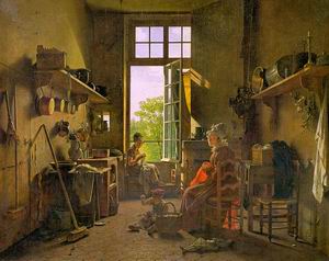 Interior of a Kitchen 1815