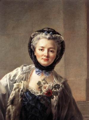 Madame Drouais, Wife of the Artist c. 1758