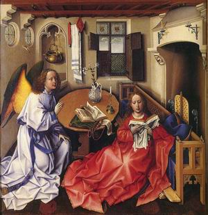 Merode Altarpiece (Nativity) c. 1427