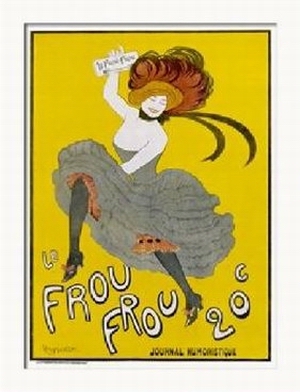 Poster for Le Frou-Frou Humorous Magazine