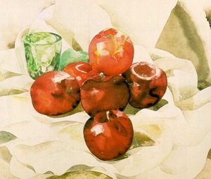 Still Life with Apples and a Green Glass, 1925