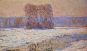 The Seine at Bennecourt in Winter 1893