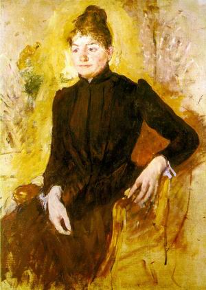 Woman in Black (Femme en noir) c.1882