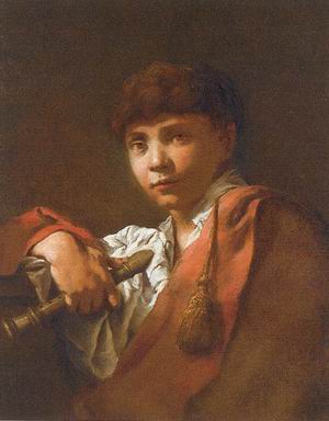 Boy with Flute 1740-50