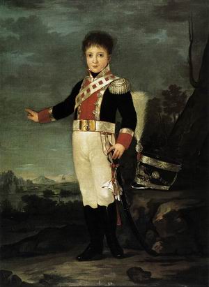 Infante Don Sebastion Gabriel de Borbon y Braganza 1822