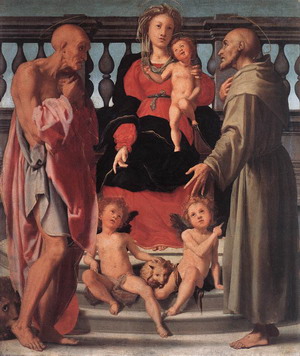 Madonna and Child with Two Saints 1522