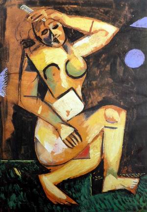 Nude with Comb,c.1911