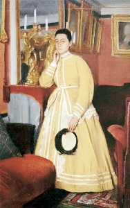 Portrait of Madame Edmondo Morbilli 1869