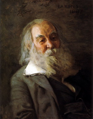 Portrait of Walt Whitman 1887-88