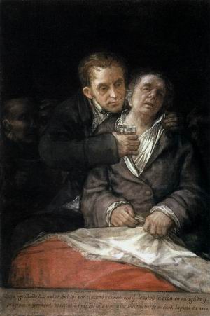 Self-Portrait with Doctor Arrieta 1820