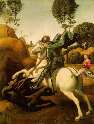 St. George Fighting the Dragon 1504-06