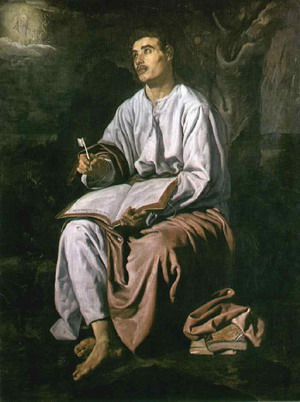 St John the Evangelist at Patmos c. 1618