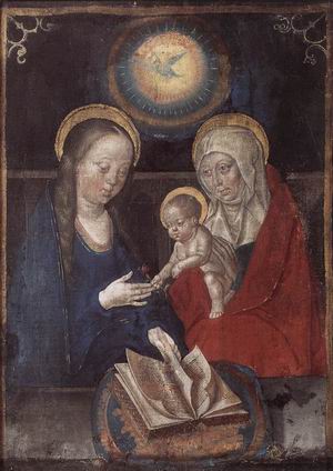 Virgin and Child with St Anne 1490s