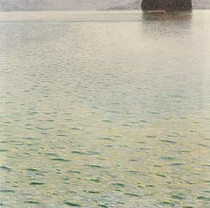 Island in Lake Atter, 1901