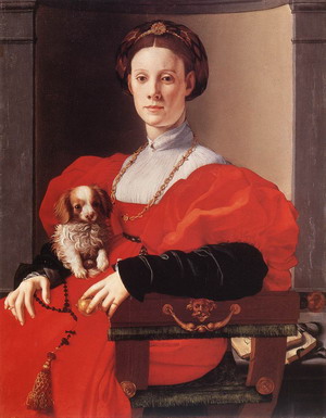 Portrait of a Lady in Red 1532