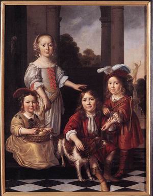 Portrait of Four Children 1657