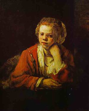 Young Girl at the Window 1651