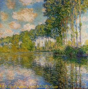 Poplars on the Banks of the River Epte 1891-1892