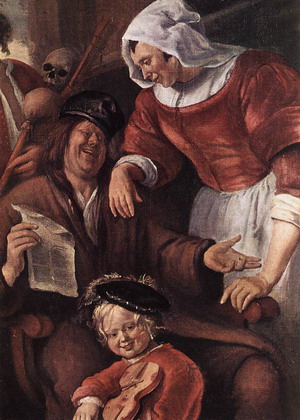 A Merry Party (detail) c. 1660